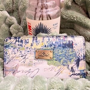 PATRICIA NASH IMPERIA ZIP AROUND WALLET